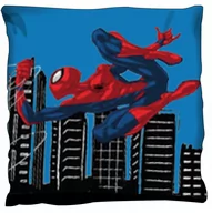 Kołdry i poduszki dla dzieci - Spiderman welurowa poduszka jasiek 40x40cm - miniaturka - grafika 1