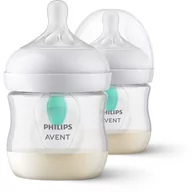 Butelki dla niemowląt - Philips Avent Natural Response AirFree butelka dla niemowląt 0 m+ 2x125 ml - miniaturka - grafika 1