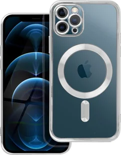 OEM Futerał ELECTRO MAG COVER kompatybilny z MagSafe do IPHONE 11 Pro srebrny - Etui i futerały do telefonów - miniaturka - grafika 1