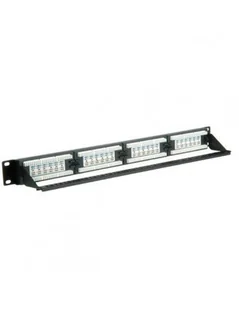 VALUE PatchPanel Kat.6a 24-Portowy UTP szary - Serwery - miniaturka - grafika 1