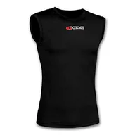 Garnitury - Gems Męska kamizelka termiczna Epsilon czarny XXL/YL - miniaturka - grafika 1