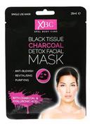 Xpel Xpel Body Care Black Tissue Charcoal Detox Facial Mask maseczka do twarzy 28 ml dla kobiet