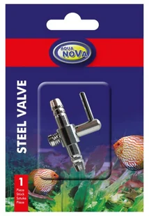 AQUA NOVA Zaworek metalowy NV-S2 (1 wyjście) - Filtry akwariowe i akcesoria - miniaturka - grafika 1