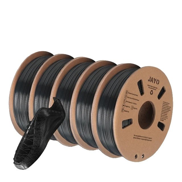 filament do drukarek 3D, bez pęcherzyków powietrza, szybka wysyłka, TPU czarny 2,5 kg