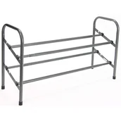 Szafki na buty - 5five Simple Smart Czarny regał na buty z metalu ławka na buty szafka na obuwie szafki na buty do przedpokoju nowoczesne szafki na buty B00HFSHE5Y - miniaturka - grafika 1