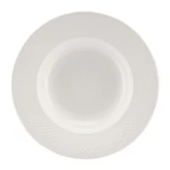 Talerze - Talerz głęboki porcelanowy 23 cm BARI WHITE VILLA ITALIA - miniaturka - grafika 1