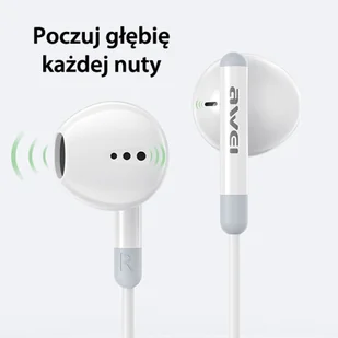 AWEI PC-6T USB-C czarny/black - Słuchawki - miniaturka - grafika 7