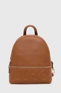 Plecaki - Liu Jo plecak damski kolor brązowy mały gładki - miniaturka - grafika 1