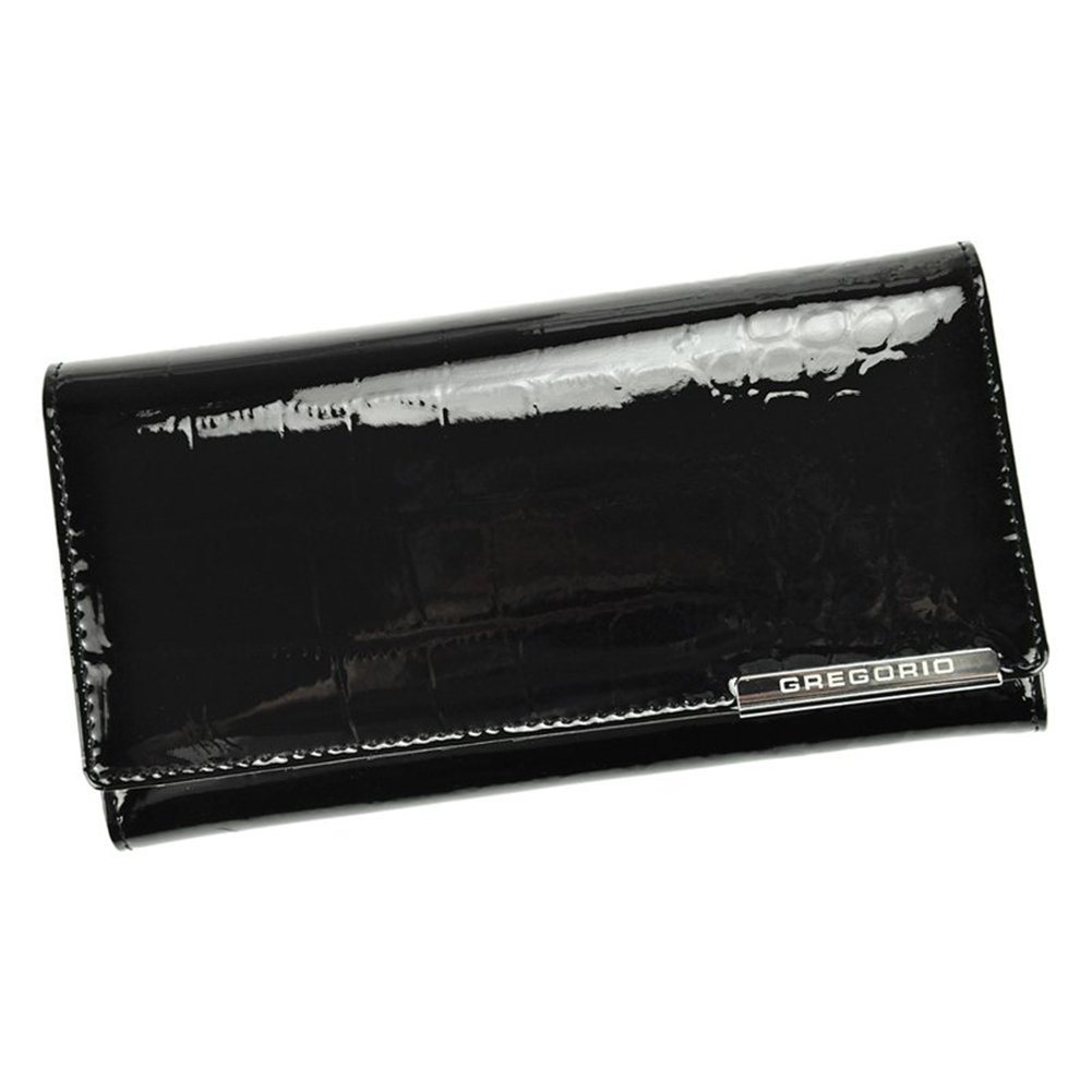 Portfel damski skórzany PELLUCCI BC-100 Czarny - czarny