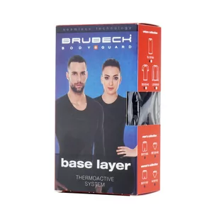 Brubeck - Bokserki Base Layer - Grafitowy - BX11160 - Majtki męskie - miniaturka - grafika 2