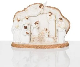 Szopka bożonarodzeniowa świecąca Bianco - Ikony i obrazy sakralne - miniaturka - grafika 1
