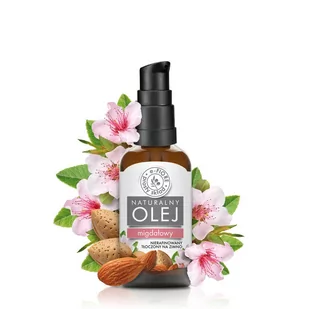 e-FIORE olej ze słodkich migdałów nieraf. 50ml - Olejki do ciała i włosów - miniaturka - grafika 1