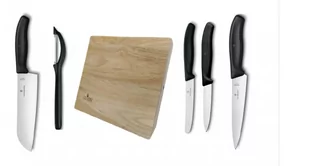Zestaw 4 Noży + Obieraczka Victorinox Z Blokiem Magnetycznym - Obieraczki - miniaturka - grafika 1