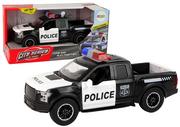 Samochody i pojazdy dla dzieci - Pojazd Terenowy Policja Czarny Otwierane Drzwi Dźwięk Światła - miniaturka - grafika 1