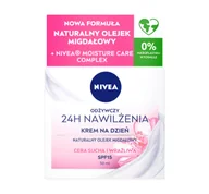 Kremy do twarzy - Nivea 24H Nawilżenia Krem na dzień odżywczy-cera sucha i wrażliwa 50ml SO_111350 - miniaturka - grafika 1
