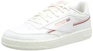 Sneakersy damskie - Reebok Damskie sneakersy Club C 85 Vegan, Kreda różowa świecąca pieczona ziemia, 40 EU - miniaturka - grafika 1