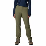 Odzież trekkingowa damska - Damskie spodnie trekkingowe Columbia Leslie Falls Pant II stone green - 10 - miniaturka - grafika 1