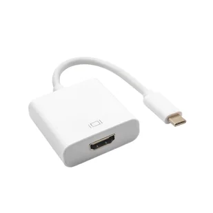 Akyga Adapter AK-AD-53 (USB 3.0 typu C, USB 3.1 typu C M - HDMI F; 0,15m; kolor biały) 2_219516 - Adaptery i przejściówki - miniaturka - grafika 2