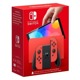 Nintendo Switch OLED - Mario Red Edition - Konsole Nintendo - miniaturka - grafika 1