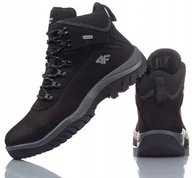 Buty sportowe męskie - Buty 4F Trekkingowe W Góry Skórzane Z Membraną OBMH205 21S R-43 - miniaturka - grafika 1