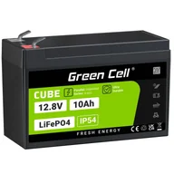 Akumulatory ogólnego zastosowania - Green Cell CUBE Akumulator LiFePO4 10Ah 12.8V 128Wh LFPGC12V10AH - miniaturka - grafika 1