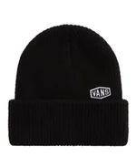 Czapki damskie - Czapka zimowa VANS Hex Patch Cuff Beanie Black VN000QAUBLK1 - miniaturka - grafika 1