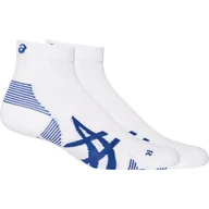 Skarpetki męskie - Skarpety za kostkę ASICS 2PPK CUSHION RUN QUARTER SOCK U 3013A800-100 – Biały - miniaturka - grafika 1