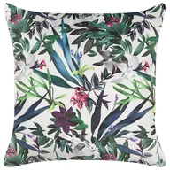 Poduszki dekoracyjne - Poduszka dekoracyjna w liście 45 x 45 cm zielona GASTERIA - miniaturka - grafika 1