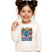 Bluzy dla dziewczynek - BLUZA DZIECIĘCA 67 SIX SEVEN VIRAL BRAINROT 134-140 DLA CHŁOPCA DZIEWCZYNKI - miniaturka - grafika 1