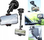 Monopody - Monopod Ulanzi Przyssawka Uchwyt Szyba Monopod 13cm Aparat Kamera Telefon 1/4 GoPro / ULANZI ZJ01 - miniaturka - grafika 1