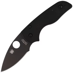 Spyderco - Nóż składany Lil' Native® G-10 Black / Black Blade - C230GPBBK - Noże - miniaturka - grafika 1