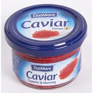 Konserwy i dania rybne - Kawior czerwony Caviar Capelin & Herring Dalmare 75 g - miniaturka - grafika 1