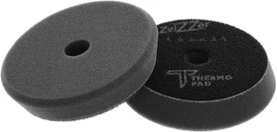 ZviZZer THERMO PAD Black Low Cut  bardzo miękki pad polerski, czarny, 90mm - Akcesoria do mycia samochodu - miniaturka - grafika 1