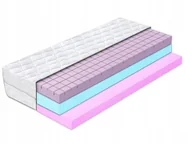 Materace - Materac piankowy 90x190 CUBE wentylujący HR 13 cm - miniaturka - grafika 1