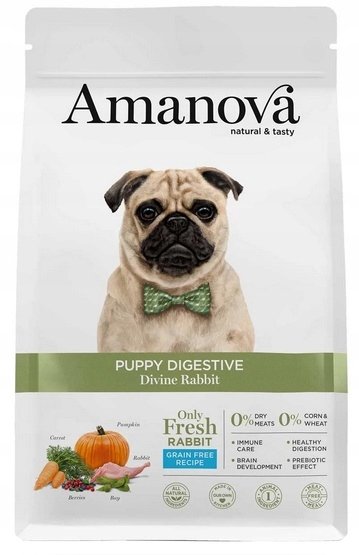 Amanova  Puppy Digestive Divine Rabbit 2kg