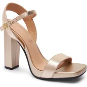 Sandały damskie - Tommy Hilfiger Skórzane sandały - miniaturka - grafika 1