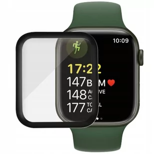 PanzerGlass Curved Apple Watch 7 41mm Antibacterial czarny - Akcesoria do smartwatchy - miniaturka - grafika 1