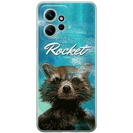 Etui i futerały do telefonów - Etui Rocket 006 Marvel Nadruk pełny Niebieski Producent: Xiaomi, Model: REDMI NOTE 12 4G - miniaturka - grafika 1