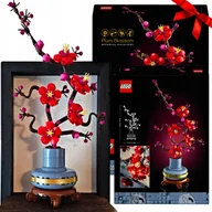 Klocki - KLOCKI LEGO na walentynki ZESTAW KWIATY ŚLIWY BUKIET DLA NIEJ dziewczyny - miniaturka - grafika 1