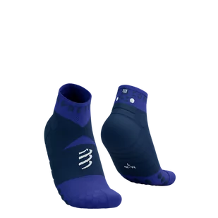 COMPRESSPORT Skarpetki do biegania ULTRA TRAIL SOCKS LOW V2.0 dazzling blue/blues - Skarpetki sportowe męskie - miniaturka - grafika 1