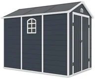 Altany ogrodowe - Domek Gospodarczy Vermont 6X9 Cold Grey - miniaturka - grafika 1