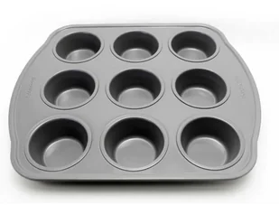 Berghoff Forma blacha do 9 muffinek 8500089 Kinghoff - Formy do ciast - miniaturka - grafika 2