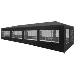 Namiot imprezowy VIDAXL, antracytowy, 3x12 m - Pawilony ogrodowe - miniaturka - grafika 1