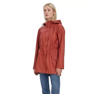 VERO MODA Vmmalou Coated Jacket Noos Kurtka Kobiety , Olej chili , XS - Kurtki damskie - miniaturka - grafika 1