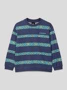 Swetry dla chłopców - Bluza ze wzorem w paski model ‘TAKE US BACK’ - miniaturka - grafika 1