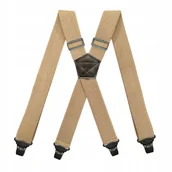Dodatki do ubrań - Szelki do spodni szerokie 3,8 cm - beżowe - miniaturka - grafika 1
