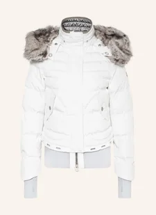 Wellensteyn Kurtka Pikowana Queens Ze Sztucznym Futrem weiss - Moda i Uroda OUTLET - miniaturka - grafika 1