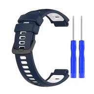 Akcesoria do pulsometrów i zegarków sportowych - SILIKONOWY PASEK DO GARMIN FORERUNNER 220/230/235/620/630/735XT - miniaturka - grafika 1