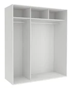 Szafy - Korpus Szafy Tivoli 182X210 Biały Z Zestawem Montażowym - miniaturka - grafika 1