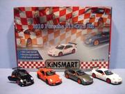 Samochody i pojazdy dla dzieci - Hipo AUTO OSOB MET P/B 13CM PORSCHE 911 GTSRS KT5352 43068-uniw - miniaturka - grafika 1